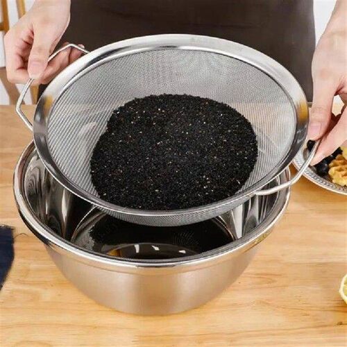 Stainless Steel Strainer Basket Fine Mesh Large Juice Rice