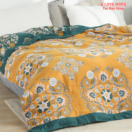 Bohemia Boho Cotton Blanket for Couch Sofa Cover All Season
