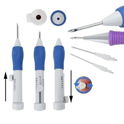 Magic Needle for Embroidery Carpet Knit Punch Needle Kit Nee