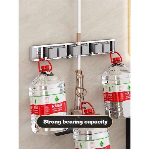 Mop and Broom Organizer Mop Holder Rack Mop Holder Wall Moun