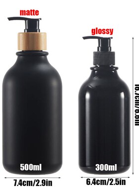 500ml PET Soap Dispenser Bottle Cosmetic Lotion Soap Hand Sa