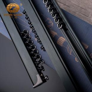 中商加厚窗帘配件滑轨滑道窗帘盒轨道单轨双轨ZF-25B用