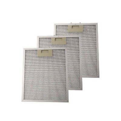 3pcCooker Hood Filters Metal Mesh Extractor Vent Filter 30