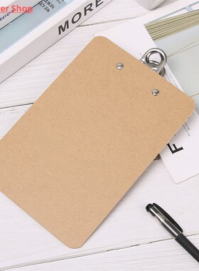 Wooden Clipboard A4 A5 Wood Clips Writing Sheet Pad Note Boa