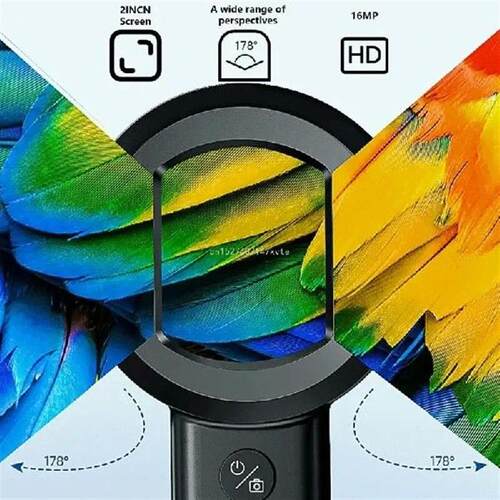 Digital Microscope 2inch Display Digital Microscope Support