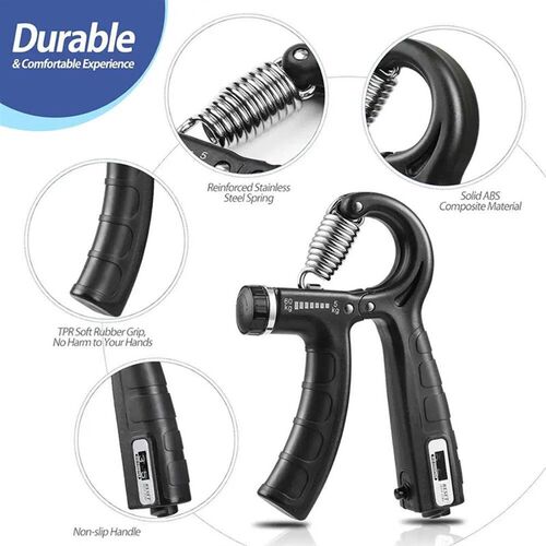 Grip Strength Trainer with Counter Hand Grip Strengthener wi