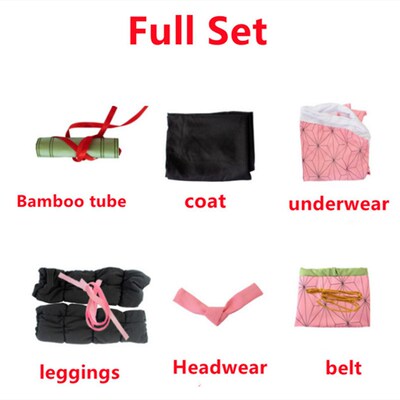 Anime Demon Slayer Kimetsu no Yaiba Cosplay Costume Nezuko K