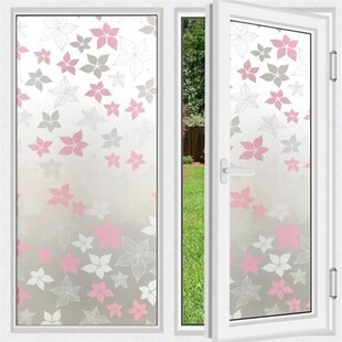 Waterproof Frosted Opaque Window Film Cover Window Privacy P