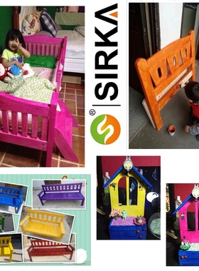 西莱卡SIRK油漆水性木器漆家具翻新漆漆DIY彩色水性家具改色