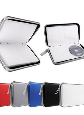 80 Disc DVD CD Storage Holder Bag Case Album Box Plastic DVD