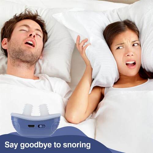 Electric Anti Snorer For Adults Sleep Aid Anti Stop Snore No