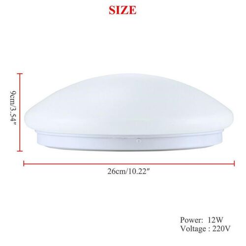 LED Ceiling Lamp 220V 12w Motion/Radar Sensor Lights for Bat