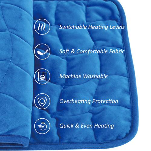 Weighted Body Pad with Warmer 3 Warmth Settings BPA-Free Non