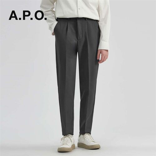 APO Mens  Mens Casual Pants Summer Fashion Straight Casua