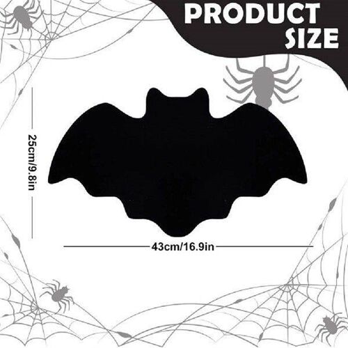 Hot Dish Coaster With Bat-shaped Washable Tear-Resistant