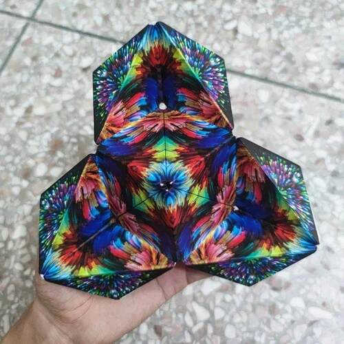 NEW Geometric Variable Magnetic Cube 3D Decompression Thinki