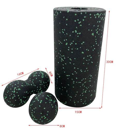 Yoga Column Yoga Roller Fitness Massage Ball Set Pilates Mus