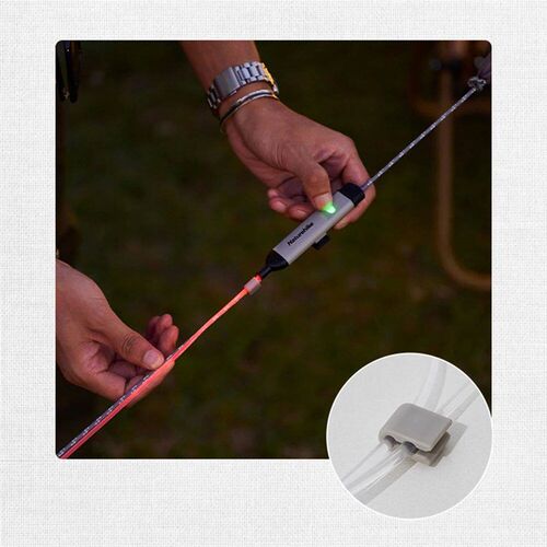 Outdoor Waterproof Decorative Camping Wind Rope Light 4-Colo