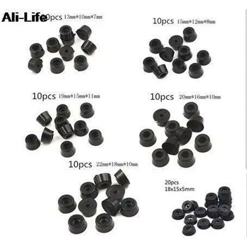10pcs Anti Slip Furniture Legs Feet Black Speaker Cabinet