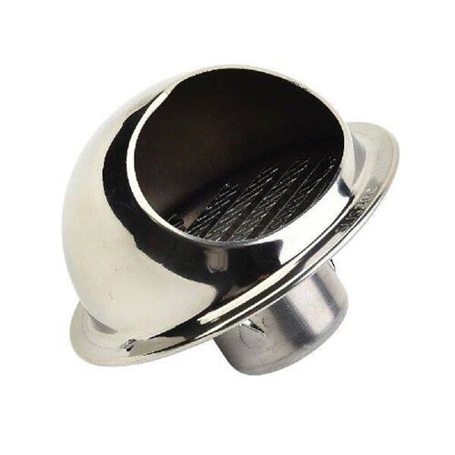 50mm Air Vents Stainless Steel Round  External Extractor