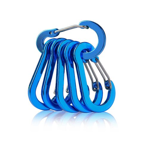 6/12pcs Outdoor Camping Multi Tool Mountaineering Buckle Ste