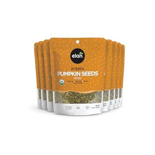 Elan Organic Pumpkin Seeds, Non-GMO, Vegan, Gluten-Free