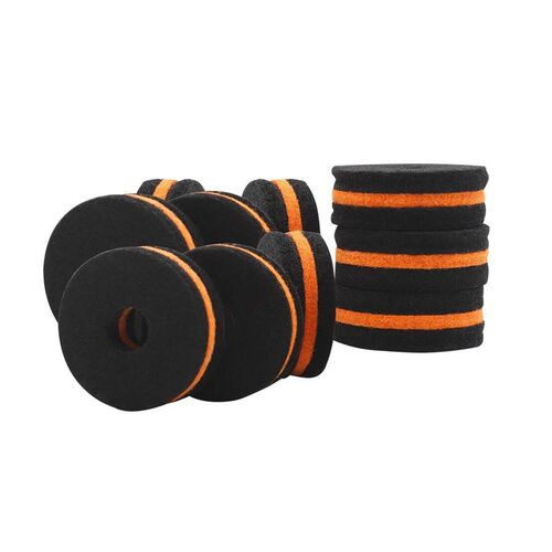 10 Pcs Drum Kit Cymbals Felt Pad Percussion Musical Instrume