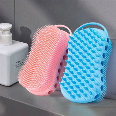 Silicone Body Scrubber, Silicone Loofah, Body Wash Scrubber,