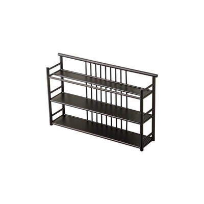 Desktop tea set storage rack, small antique display shelf, t