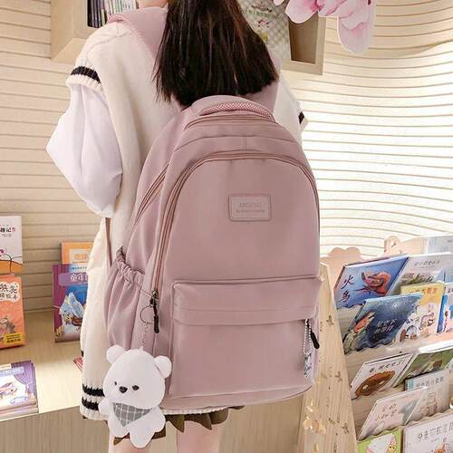 New Female Fashion Lady High Capacity Waterproof College Bac
