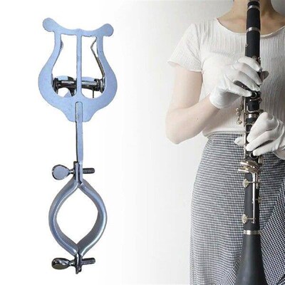 Clarinet Lyre Holder Lightweight for Marching Band Clarinet