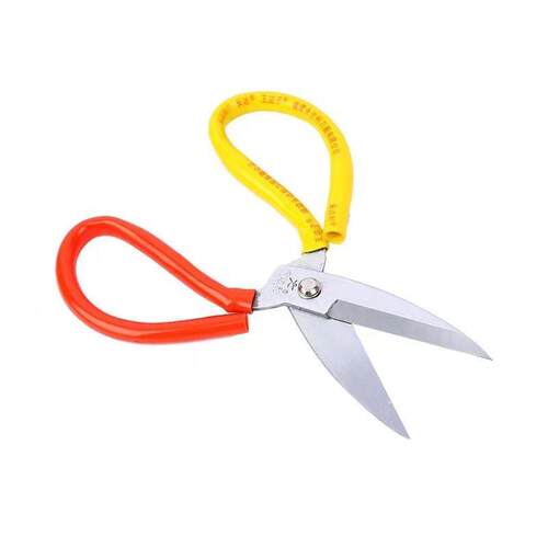 Dual-color large scissors for multi-purpose home kitchen use
