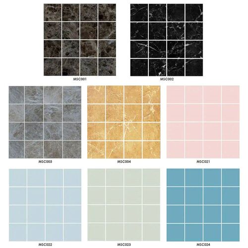 10pcs Waterproof Tiles Mosaic Sticker Kitchen Bath Toilet Ad