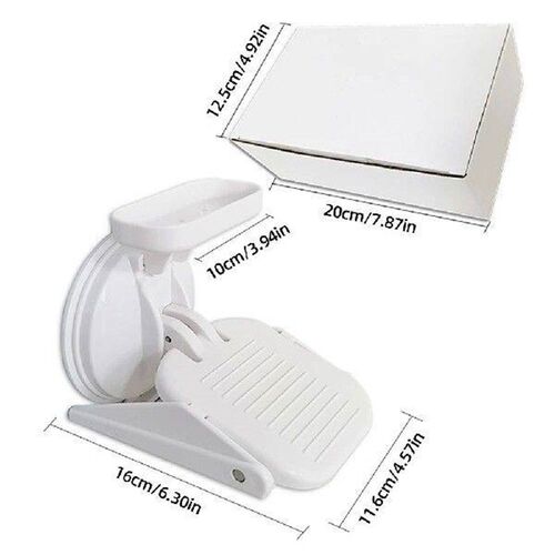 Shower Foot Rest Powerful Suction Cup Pedicure Foot Rest No