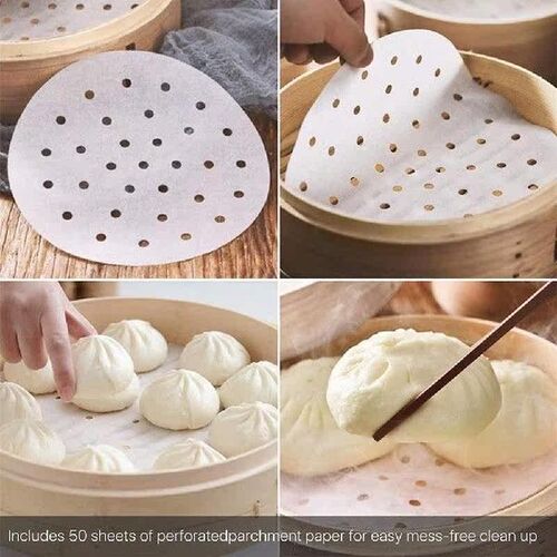 8inch Bamboo Steamer Basket Set With Stainless Steel