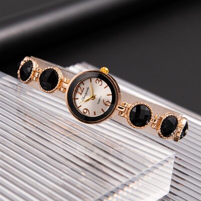 New Luxury Watch For Women Rose Gold Small Dial Watches Full