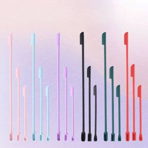 Silicone Spatula Silicone Double-end Scraper Cosmetics Bottl