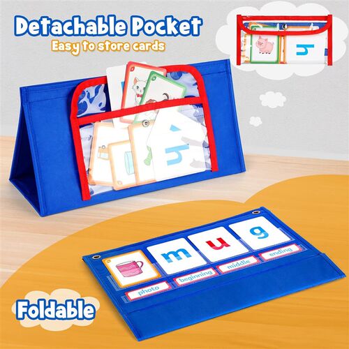 CVC Words Builder Preschool Classroom Phonics diagraphs game