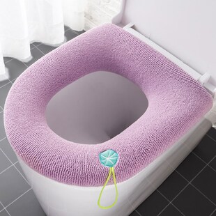 Winter Warm Toilet Seat Cover Mat Bathroom Toilet Pad Cushio