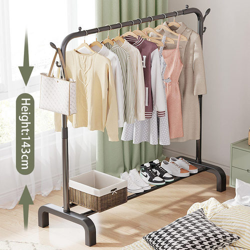 Coat Rack Clothing Rack Stand Floor Hanger Storage Modern si