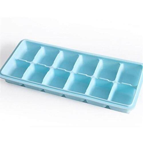 12 grid silicone ice making machine ice cube maker mold