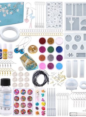 Transparent Epoxy Resin Casting Molds Kit Silicone Mold With