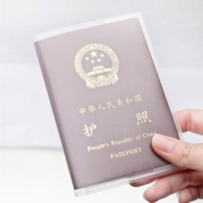 Passport Set Travel Passport Jacket document pack Frosted