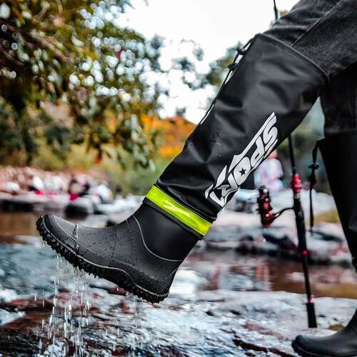 Mens Fashion Rain Boots High-Top Rain Boots For Outer Wear