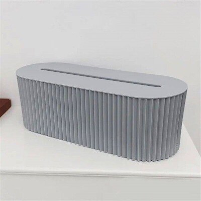 Plastic  Practical Bedroom Tabletop Socket Cable Storage
