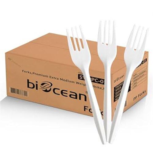 1000PCS Disposable Plastic Forks Silverware Set Bulk Fork