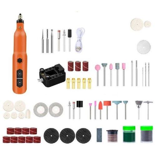 Cordless Rotary Tool Set 3.7V 18000rpm Grinding Device with