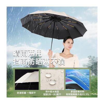 Umbrella automatic 24 bone umbrella sunshade umbrella遮阳雨