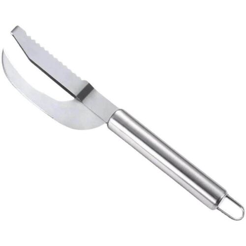Heavy-duty Stainless Steel Fish Scaler and Belly Opener Knif