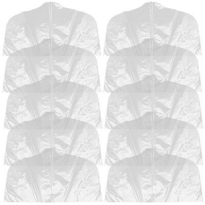 10 Pcs Clothes Protectors for Hanging Baggies Protective